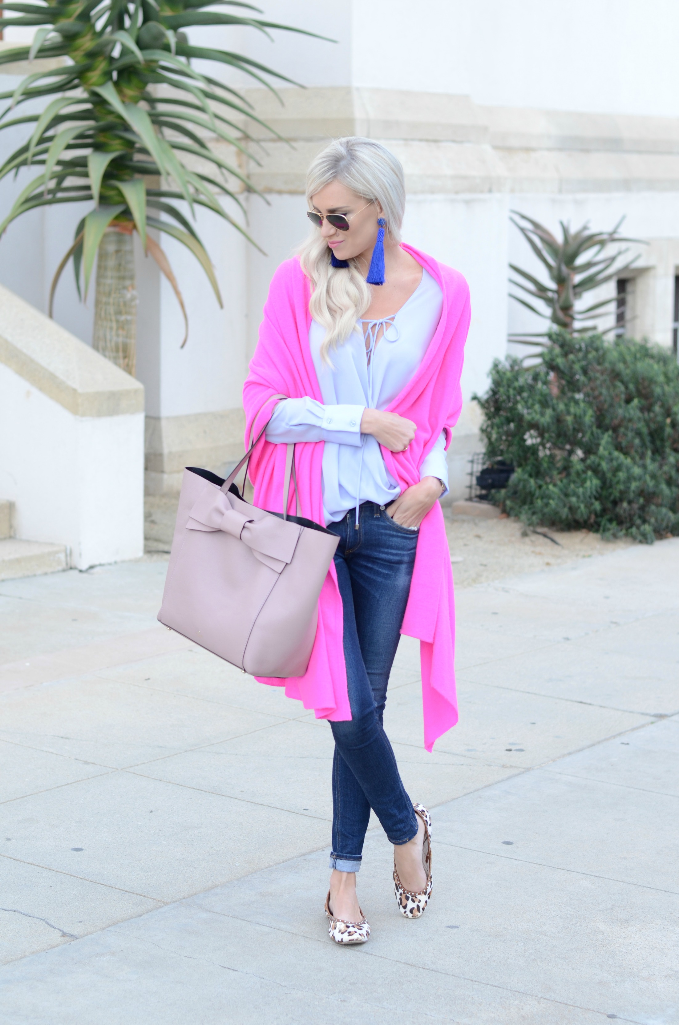 Periwinkle + Hot Pink - McKenna Bleu