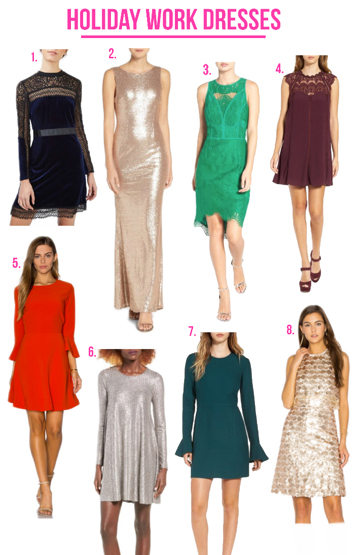 Holiday shop work dresses