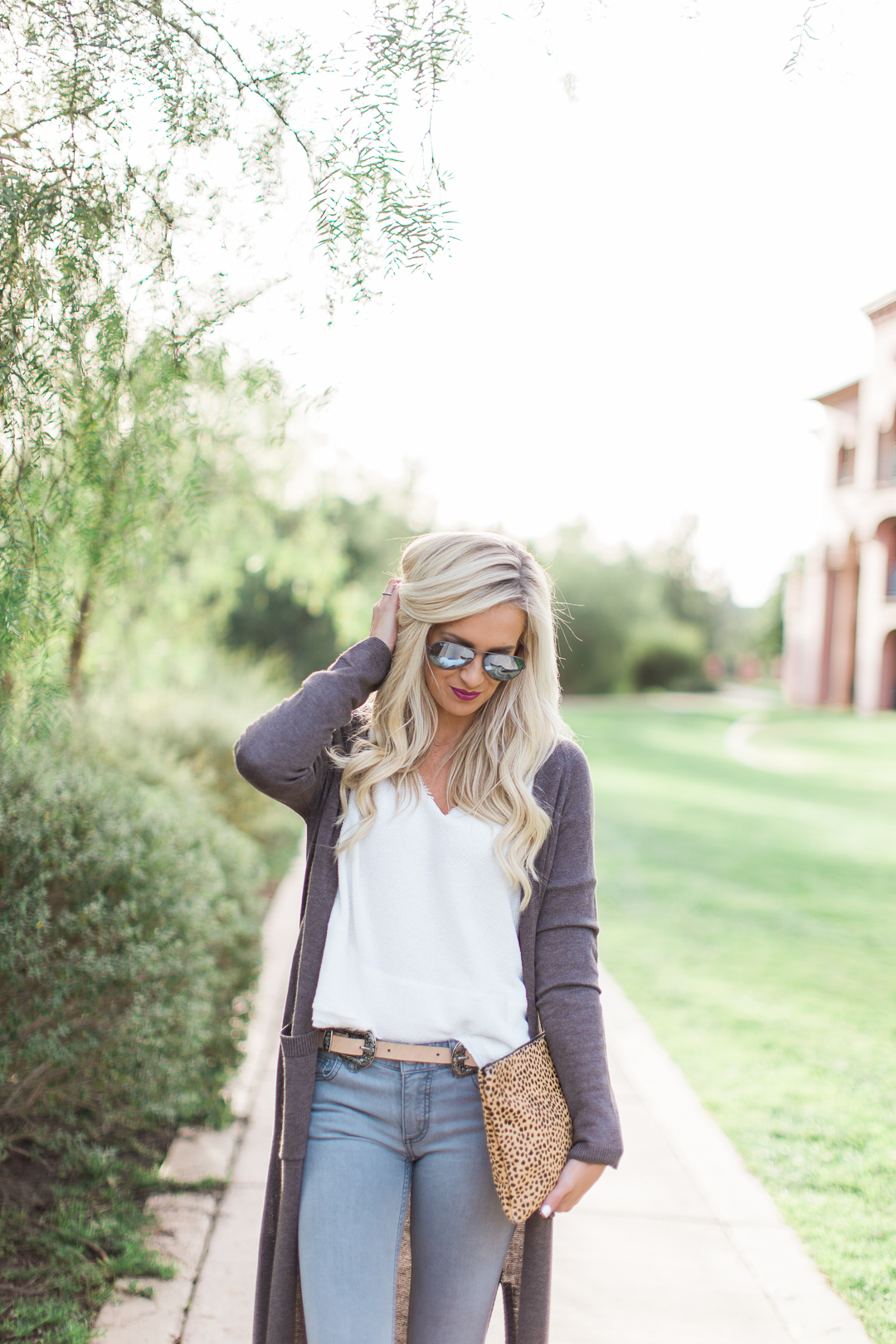 Casual Style with a long cardigan - Mckenna Bleu