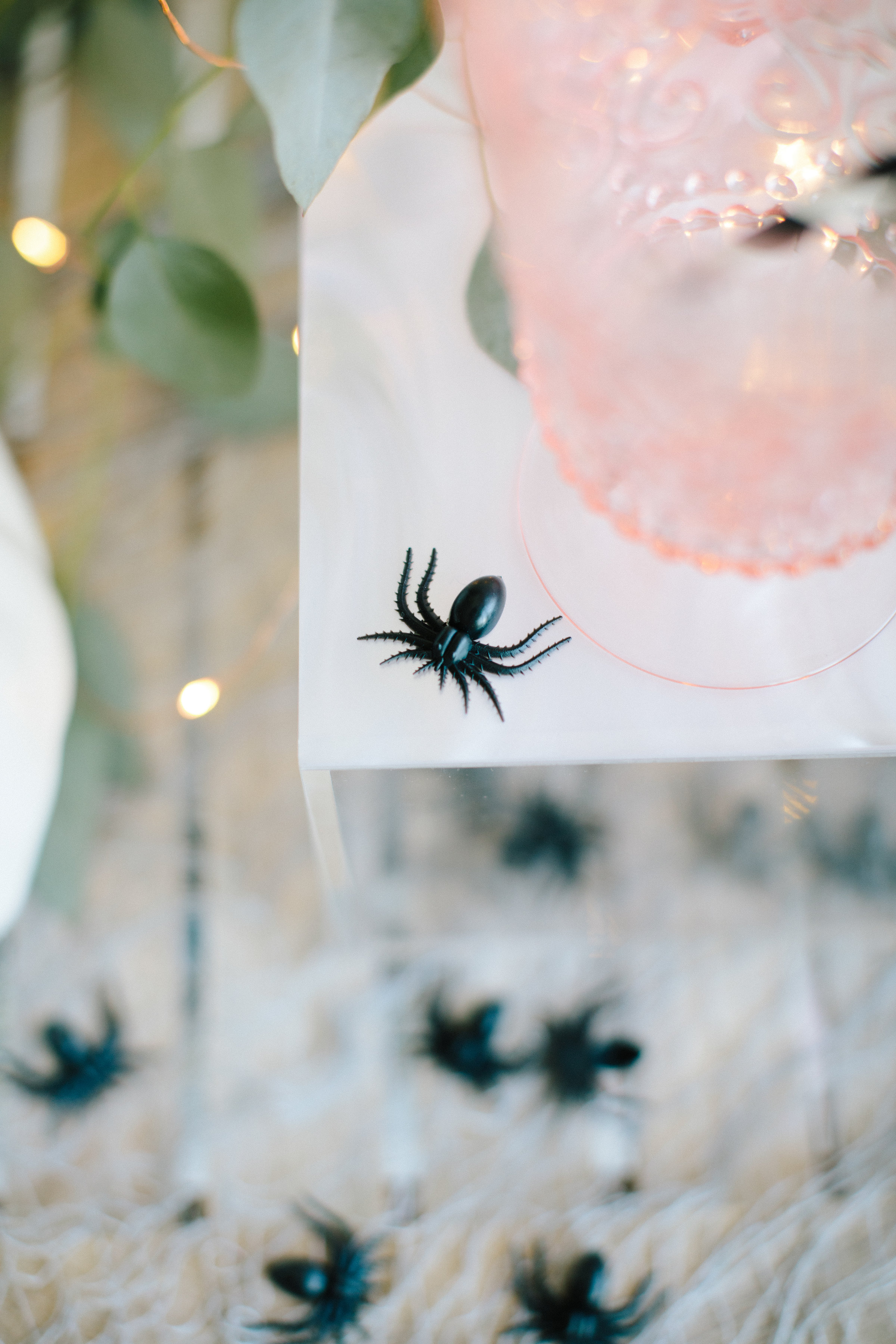 plastic spiders target