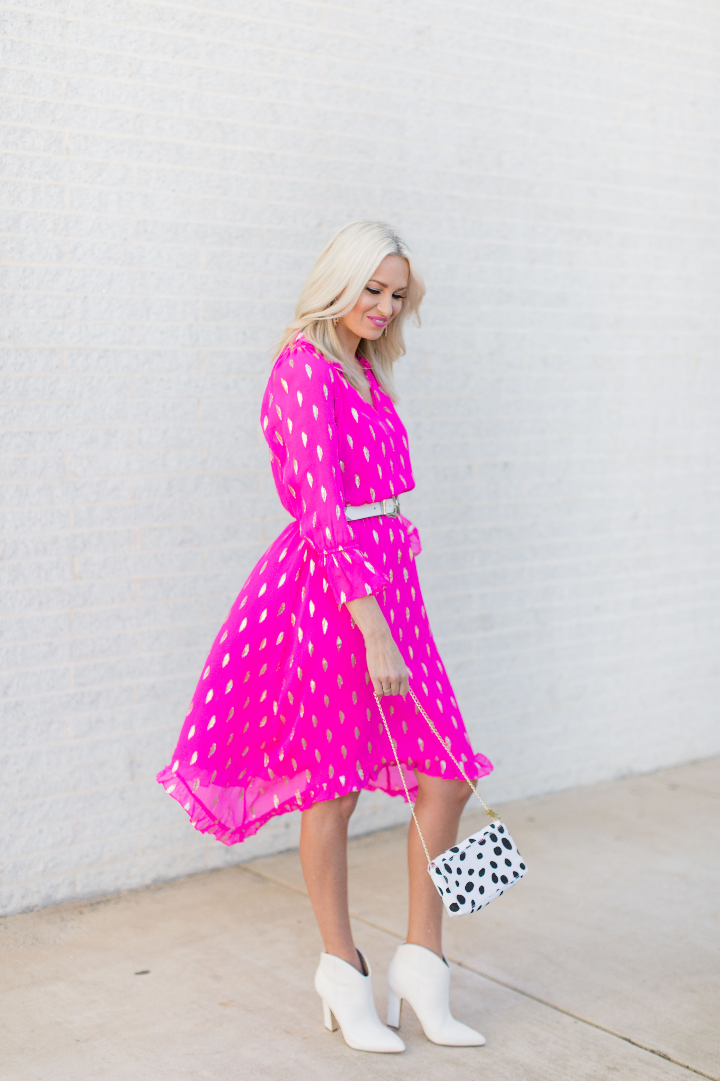 lilly pulitzer polka dot dress